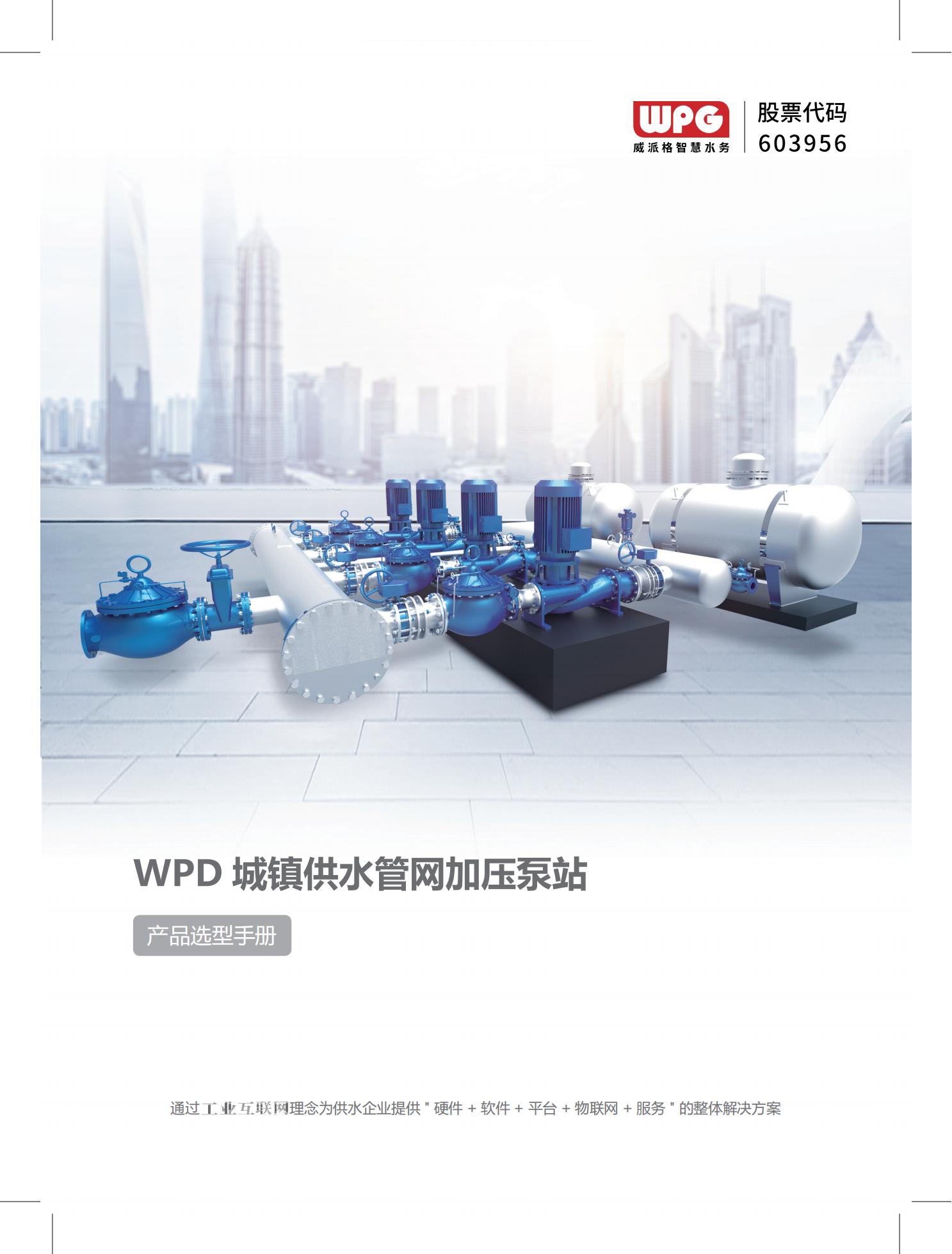WPD城镇供水管网加压泵站